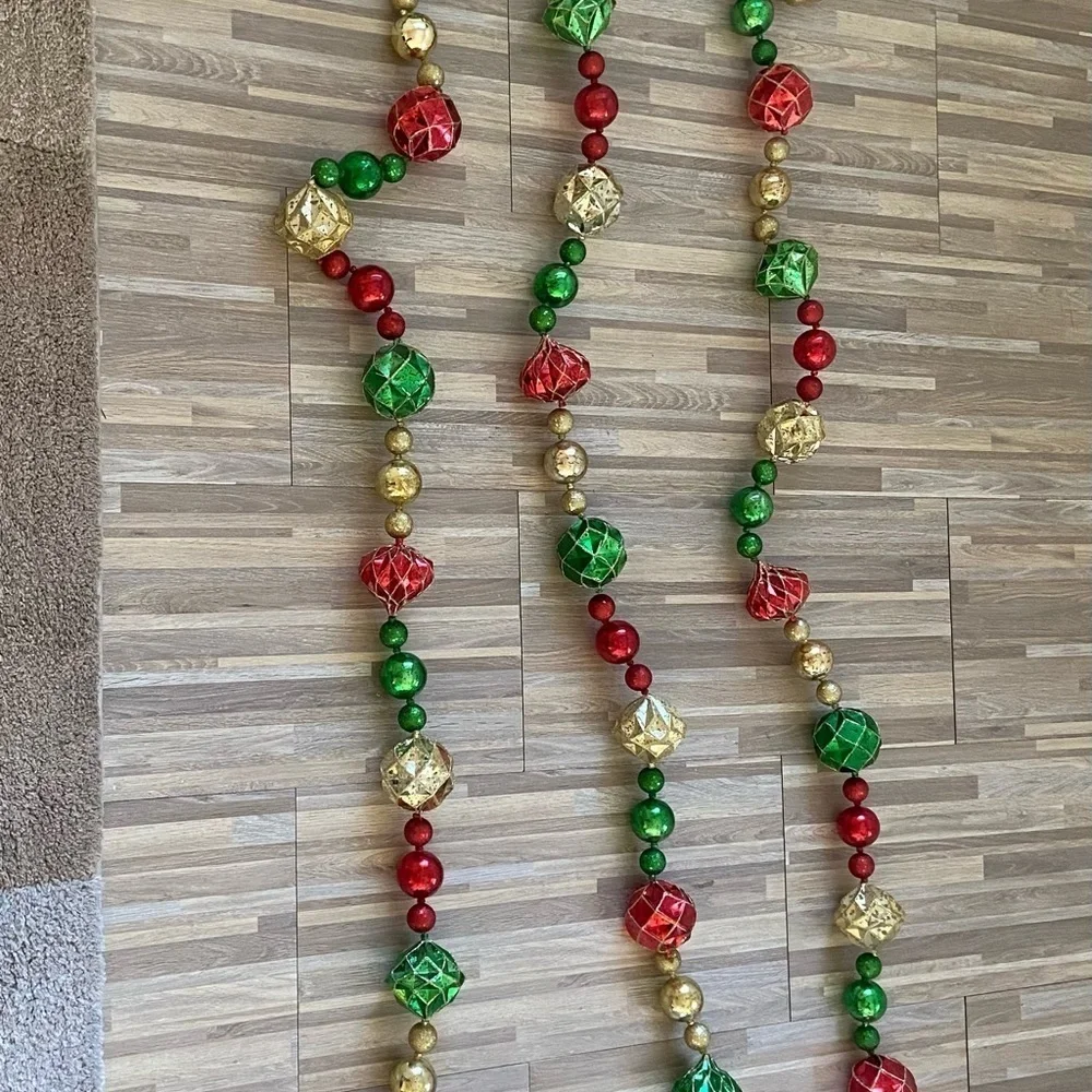 Set of 5/ ￼ vintage light up string garland